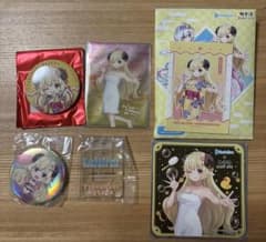 ホロライブ　角巻わため　極楽湯コースター　ブロマイド　缶バッジ　カードのサムネイル