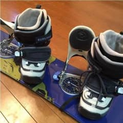 お値下中！スノーボードRossignol 板＆ブーツセットのサムネイル