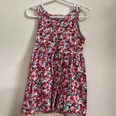 さく様専用 花柄ワンピース 姉妹セットのサムネイル