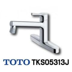 【TOTO】台付シングル混合水栓_TKS05313J★未使用品★のサムネイル