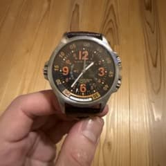 ハミルトン カーキ GMT エアレースH776650 箱無し - メルカリ