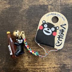 くまモン　根付け　ストラップ　焼酎　タグありのサムネイル
