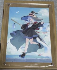 魔女の旅々23 イレイナ サイン会記念商品 受注 アクリル額装入り複製