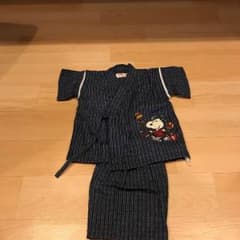 甚平  スヌーピー  90  1シーズン着用のサムネイル
