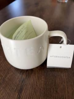 アフタヌーンティー マグカップ for Tea ロゴワークス ホワイト 新品のサムネイル