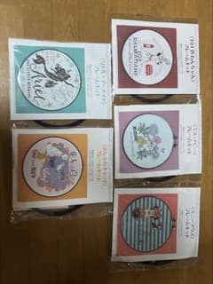 フレームキット　まとめ売り　ディズニー　クロススケッチ刺繍　完全新品未開封品のサムネイル