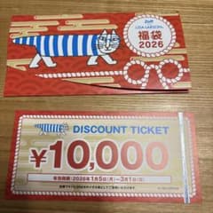 Zoff リサ・ラーソン 福袋 2026 割引券 ¥10,000のサムネイル