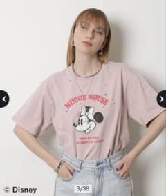 CADUNE ミニーマウス/パールTシャツ - メルカリ