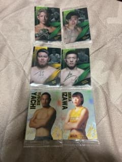 RIZINウエハース 堀江圭功 桜庭大世 野村駿太 上田幹雄 矢地祐介 伊澤星花のサムネイル