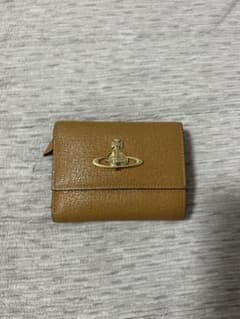 Vivienne Westwood 三つ折り財布 ブラウン - メルカリ