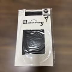 Hack le berry ブラックレギンス 10分丈のサムネイル
