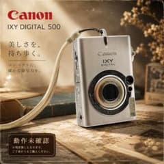 Canon IXY DIGITAL 500 動作未確認品 - メルカリ