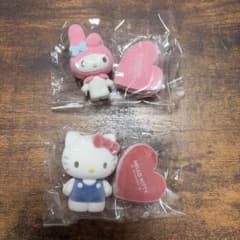 サンリオハウス フロッキーフィギュア ハローキティとマイメロディの