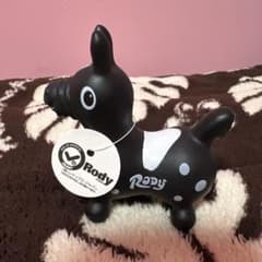 Rody バウンサー 黒/白　フィギュアマスコットのサムネイル