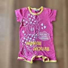 ミニーマウス　ロンパース　女の子のサムネイル