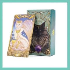 猫 タロットカード キャット タロット占い オラクル　ルノルマン リーディングのサムネイル