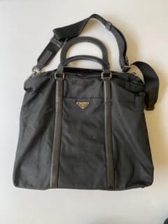 PRADA プラダ ナイロン 2way トートバッグ ショルダーバッグ ブラックのサムネイル