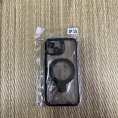 iPhone 13 용 케이스 스탠드기능 첨부 블랙