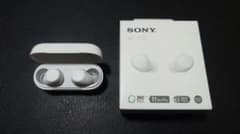 ２回使用のみ　SONY WF-C510 ホワイト ソニー ワイヤレスイヤホンのサムネイル