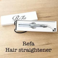 未使用級✨ ReFa ストレートアイロン プロ　ホワイト RE-AT-02Aのサムネイル