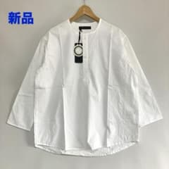 新品 Upscape Audience コットンツイルスリーピングシャツ 白 M - メルカリ