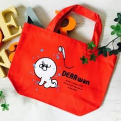 こゆき様専用★犬  トートバッグ(S)赤  ビションフリーゼのサムネイル
