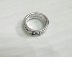 TIFFANY & Co. 】1837 ナローリング シルバー925 正規品 - メルカリ