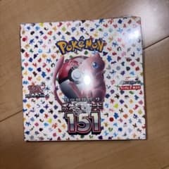 ポケモンカードゲーム151新品未開封シュリンク付き1box - メルカリ