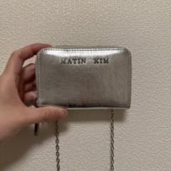 matin kim コインケース 財布 カードケース シルバー - メルカリ