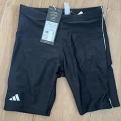 adidas　アディダス　水着パンツ　黒　130 スクール水着　男の子のサムネイル