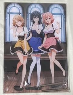俺ガイル ビジュアルアクリルプレート 第三回 総武高校奉仕部模擬店