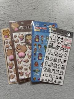 キャラクターシール 4点セット　まとめ売り　たまごっち　トイストーリー