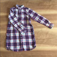 BEAMS BOY☆チェックワンピースのサムネイル