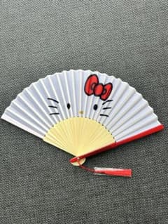 ハローキティ 扇子のサムネイル