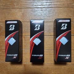 BRIDGESTONE TOUR B X ホワイト 3個セットのサムネイル