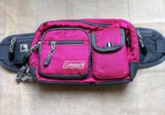 Coleman ボディバッグ ピンク 新品未使用　即購入可のサムネイル