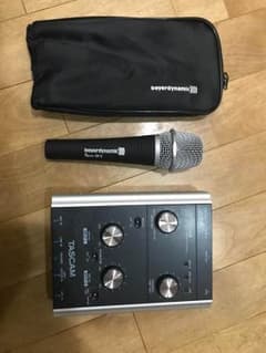 オーディオ インターフェース TASCAM マイク セットのサムネイル