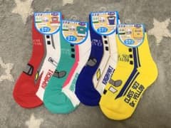 新幹線 靴下 15-20cm 4足セットのサムネイル