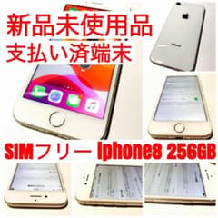 専用　SIMフリー iphone8 256GB シルバーのサムネイル