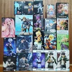 Dragon Ball, One Piece, Jujutsu Kaisen Prize Figure Set of 20 (Shipping Included)