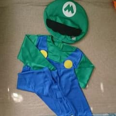 新品子供用ルイージ風110~120ハロウィン仮装のサムネイル