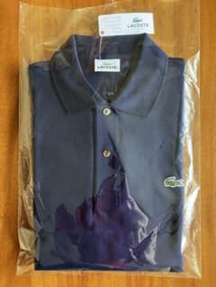 LACOSTE ポロシャツ L1212X 日本製 ネイビー サイズ4 新品のサムネイル