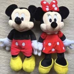 ミッキー＆ミニー ぬいぐるみ ペアセット（約40㎝大）のサムネイル