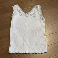 レトロガール リブタンクトップのサムネイル