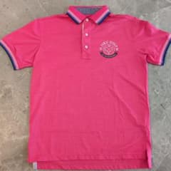 23KU GOLF メンズ ポロシャツ ピンクのサムネイル