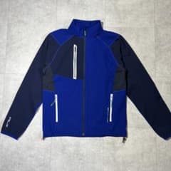 ラルフローレンス ナイロンジャケットPOLO RRL Ralph RLX RLX ラルフローレン】ナイロンジャケット ブルー S ゴルフ スポーツ
