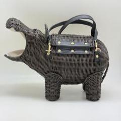 新品】ikot カバ型ラタンバッグ（限定品・希少品） - メルカリ