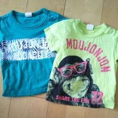 半袖Tシャツ　ムージョンジョン　80のサムネイル