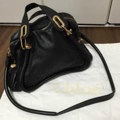 ☆pinkish523様専用☆CHLOE パラティ 黒 Ｍサイズのサムネイル