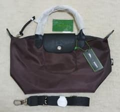 LONGCHAMP☆エナジートップ☆ハンドルバッグ☆S☆バーガンディ☆新品
